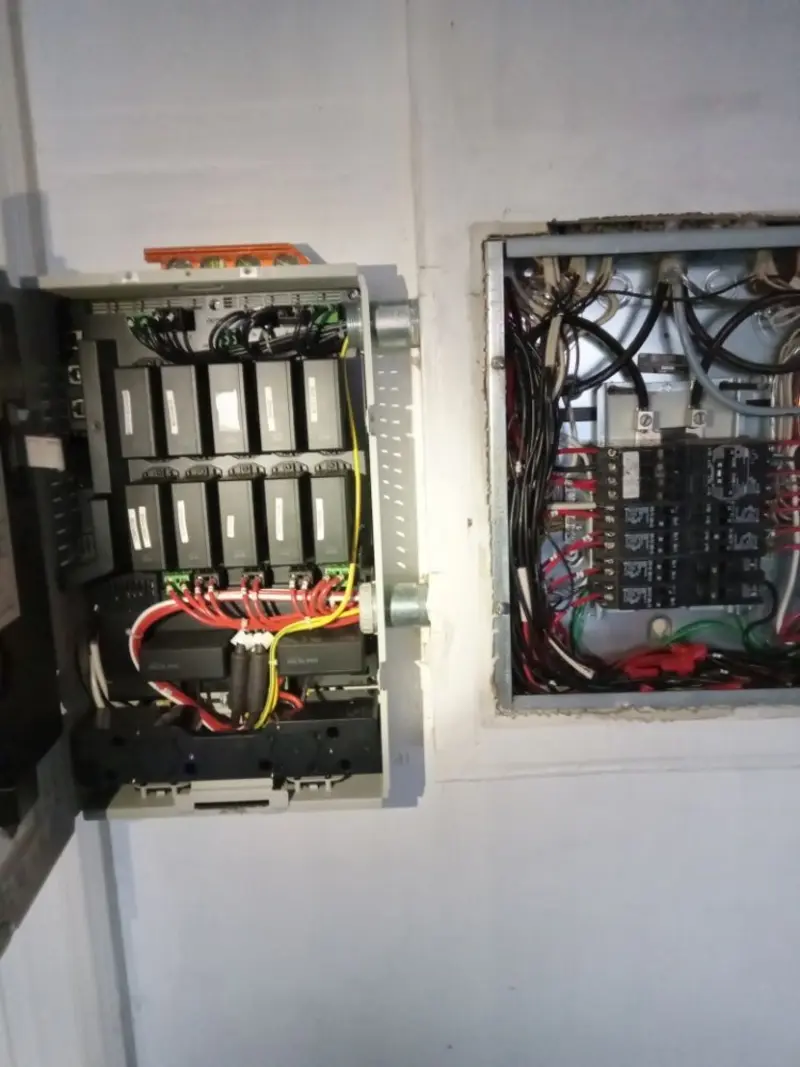 Electrical panel upgrade completed for Indoor Lighting Installation in Cheektowaga